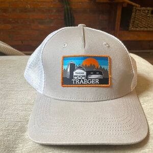 TRAEGER Trucker Hat - White